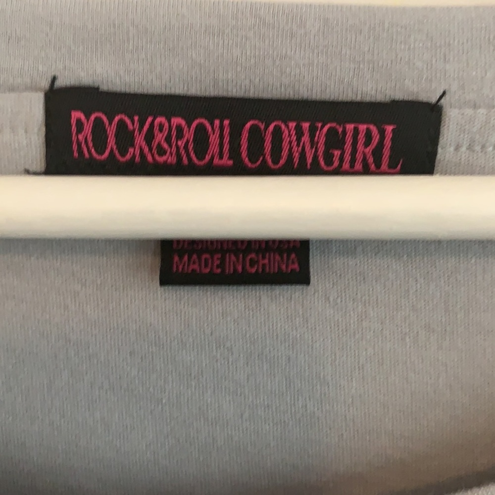 ❤️ROCK& ROLL COWGIRL❤️❣️great tops❤️❣️🌺🌸⭐️⭐️💖💜🦋🦋 - Picture 5 of 6